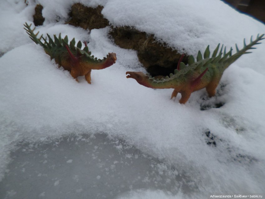 Зима пришла: ящеры и снег (фото 3)