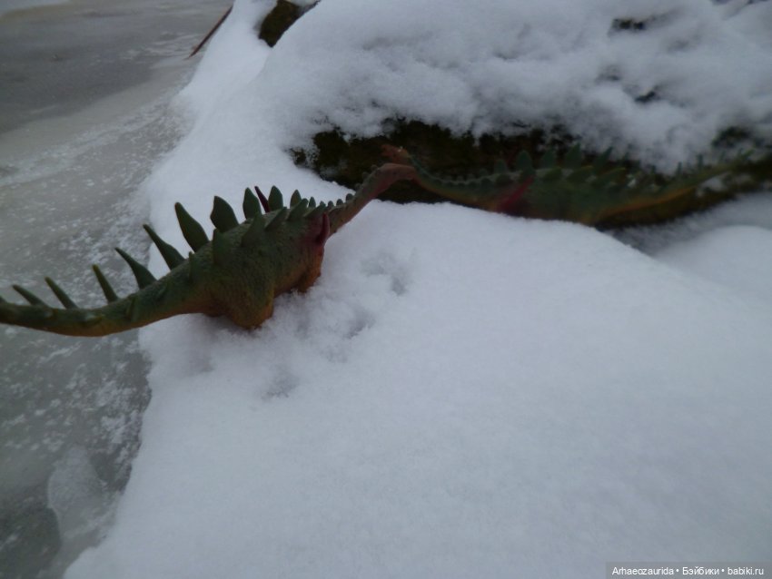 Зима пришла: ящеры и снег (фото 6)