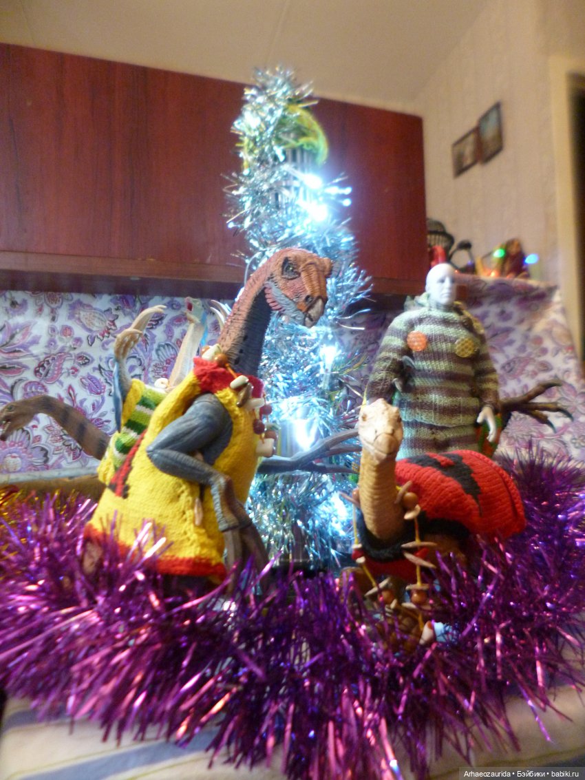 Ящеры новогодние — Интересные игрушки и фигурки (разное): редкие (фото 5)