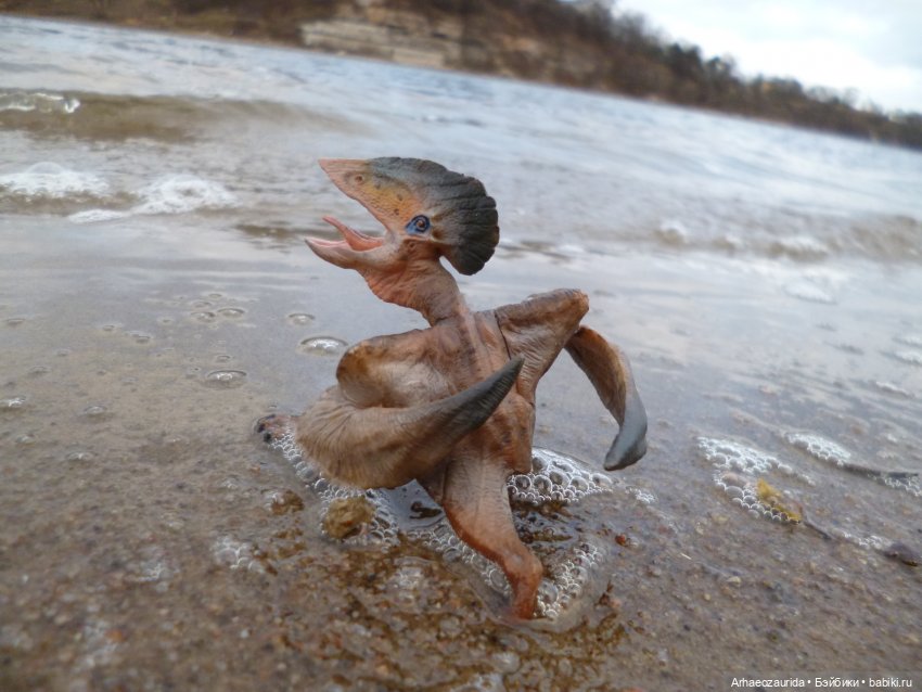 Побережье: речной ящер — Интересные игрушки и фигурки (разное): редкие