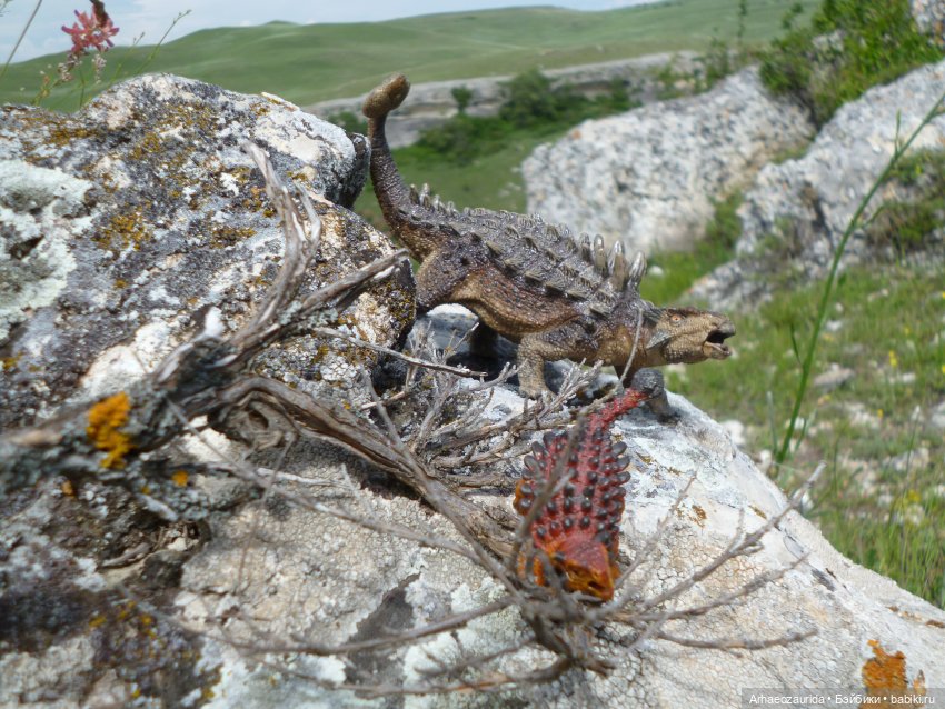 Анкилозавры идут к морю — Интересные игрушки и фигурки (разное): редкие (фото 6)