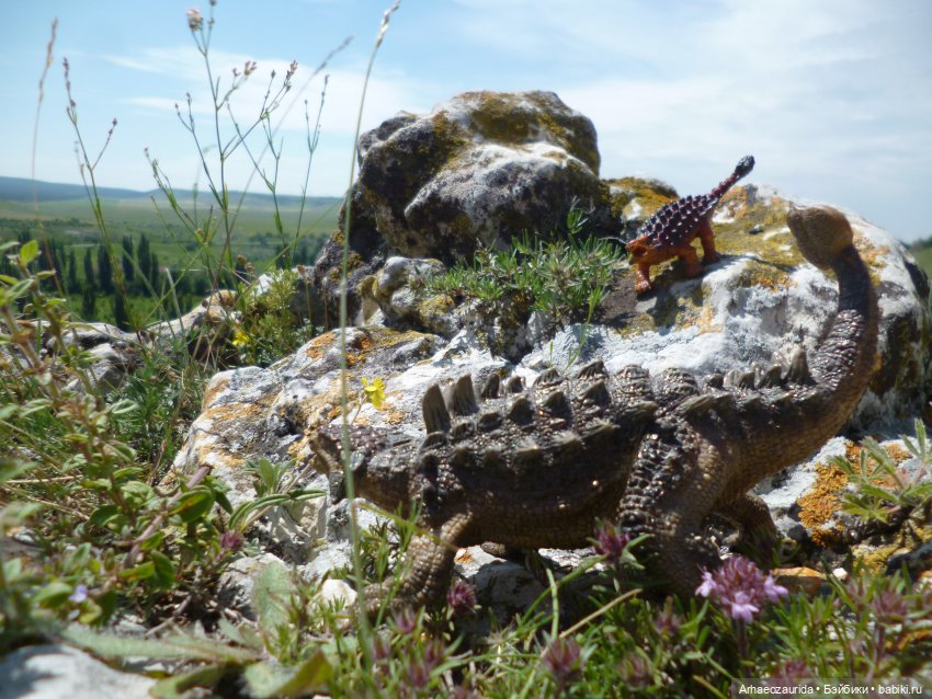 Анкилозавры идут к морю — Интересные игрушки и фигурки (разное): редкие (фото 9)