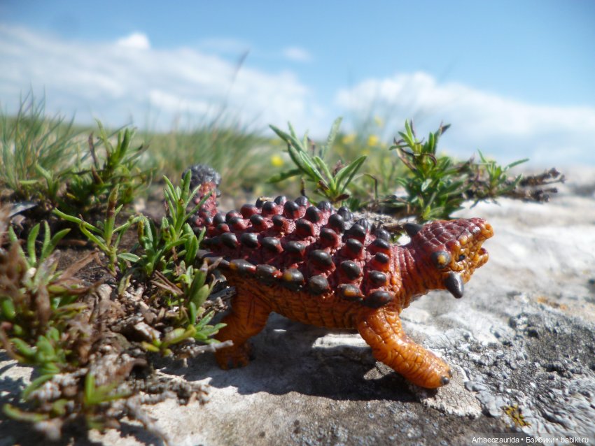 Анкилозавры идут к морю — Интересные игрушки и фигурки (разное): редкие