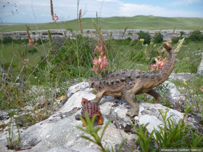 Анкилозавры идут к морю — Интересные игрушки и фигурки (разное): редкие (фото 2)