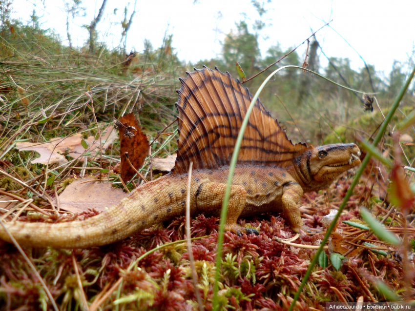 Диметродон в лесу — Интересные игрушки и фигурки (разное): редкие