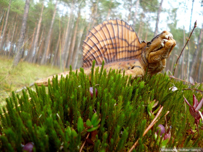 Диметродон в лесу — Интересные игрушки и фигурки (разное): редкие (фото 2)