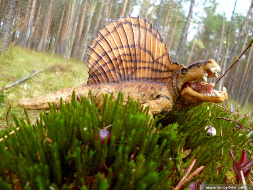 Диметродон в лесу — Интересные игрушки и фигурки (разное): редкие (фото 10)