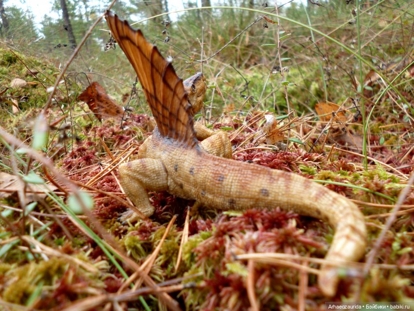 Диметродон в лесу — Интересные игрушки и фигурки (разное): редкие (фото 3)