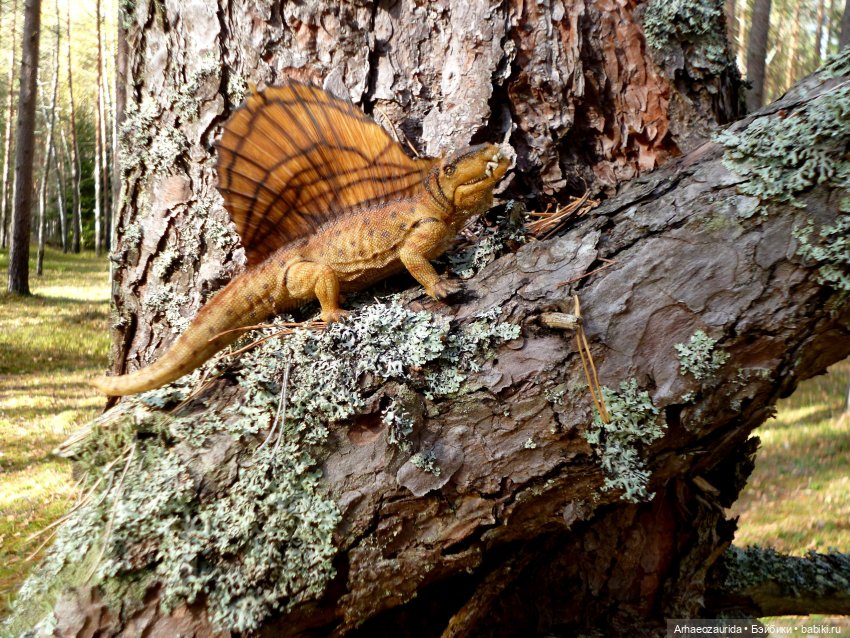 Диметродон в лесу — Интересные игрушки и фигурки (разное): редкие (фото 9)