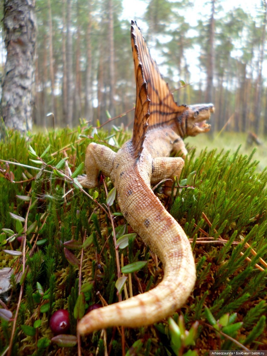 Диметродон в лесу — Интересные игрушки и фигурки (разное): редкие (фото 8)