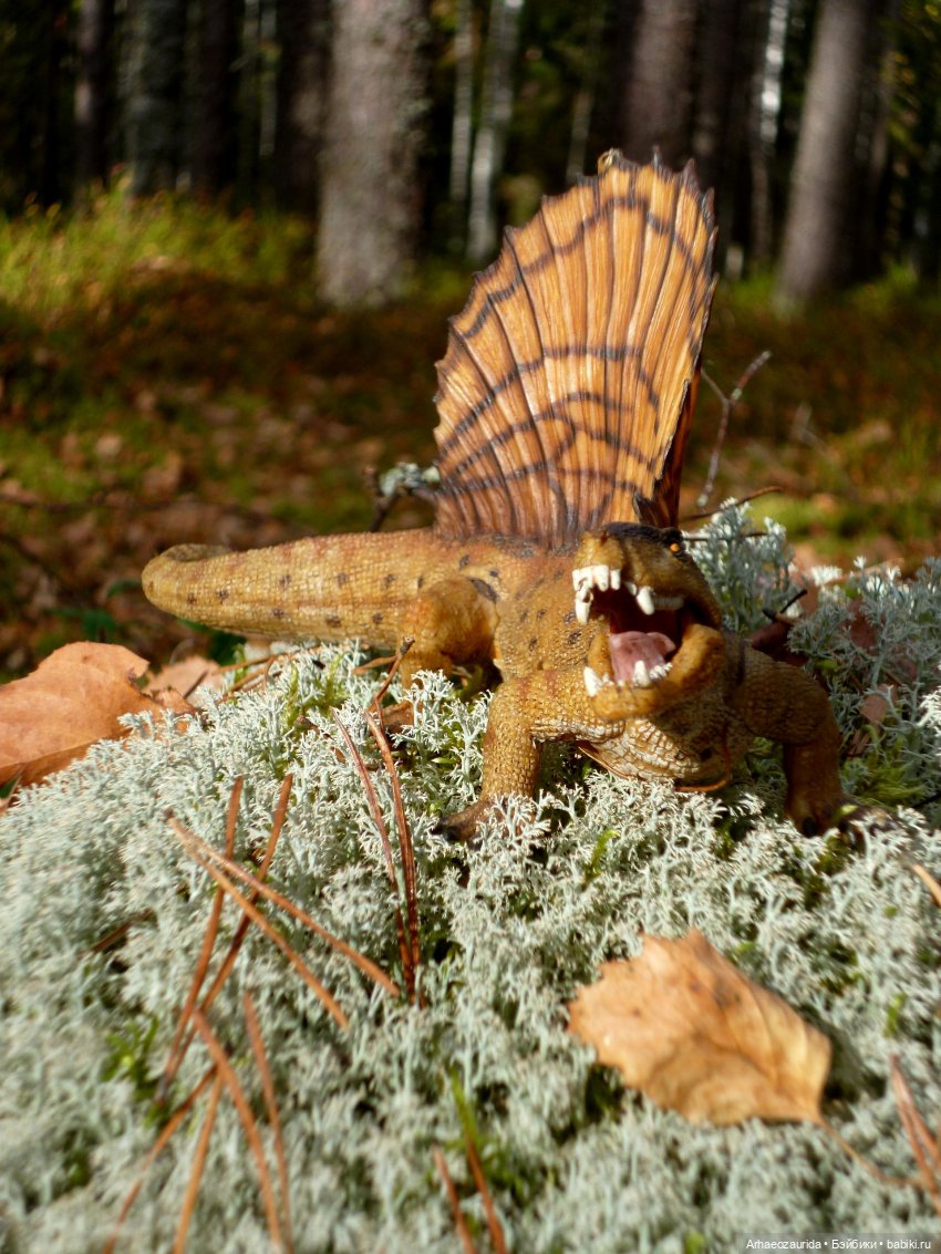 Диметродон в лесу — Интересные игрушки и фигурки (разное): редкие (фото 7)