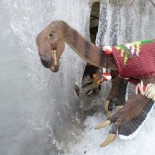 Зима: в ледяном ущелье