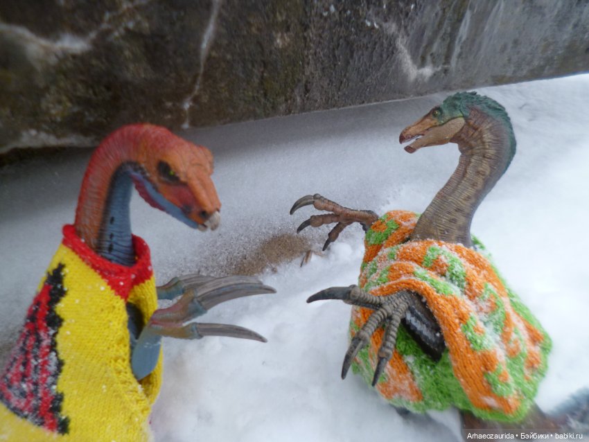Ящеры у реки: поиски в снегу | Бэйбики Ящеры у реки: поиски в снегу (фото 6)
