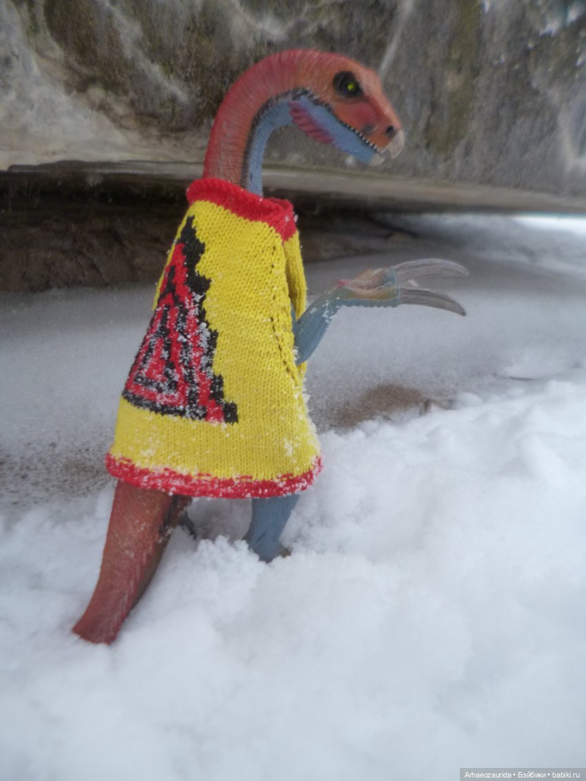 Ящеры у реки: поиски в снегу | Бэйбики Ящеры у реки: поиски в снегу (фото 5)