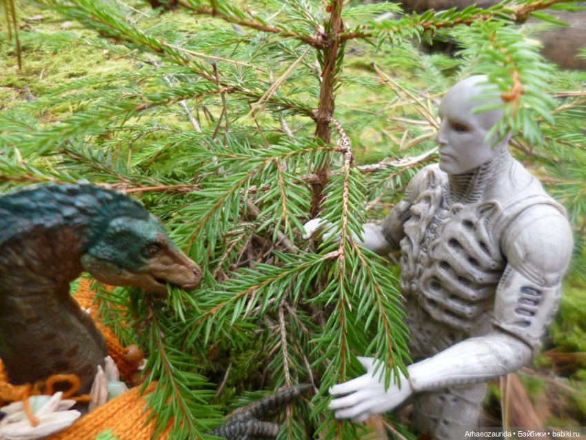 Ящеры в лесу: пришелец (часть 2)