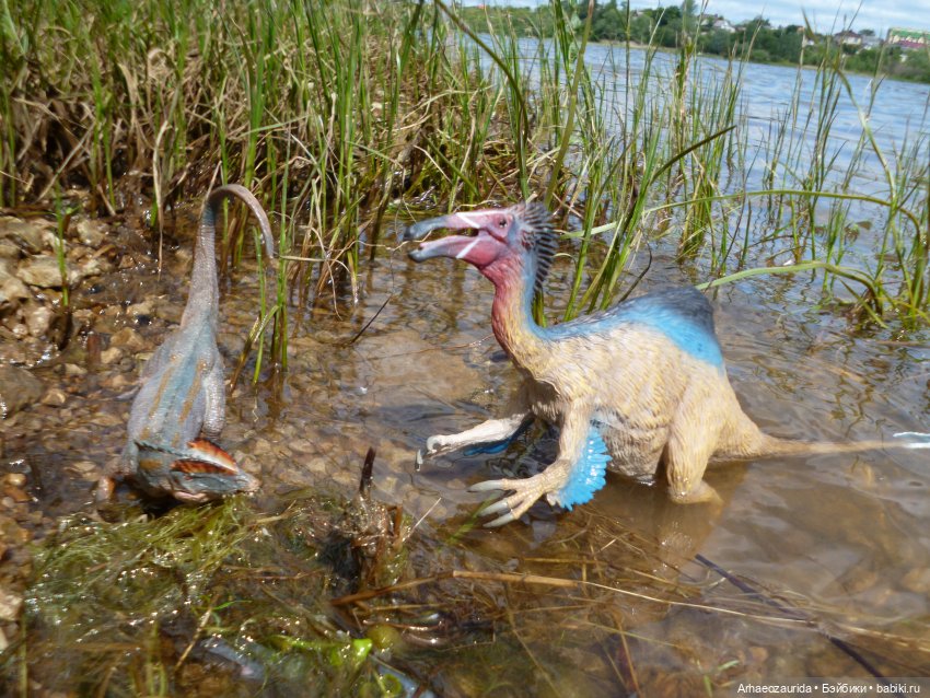 Ящеры у реки: летняя рыбалка