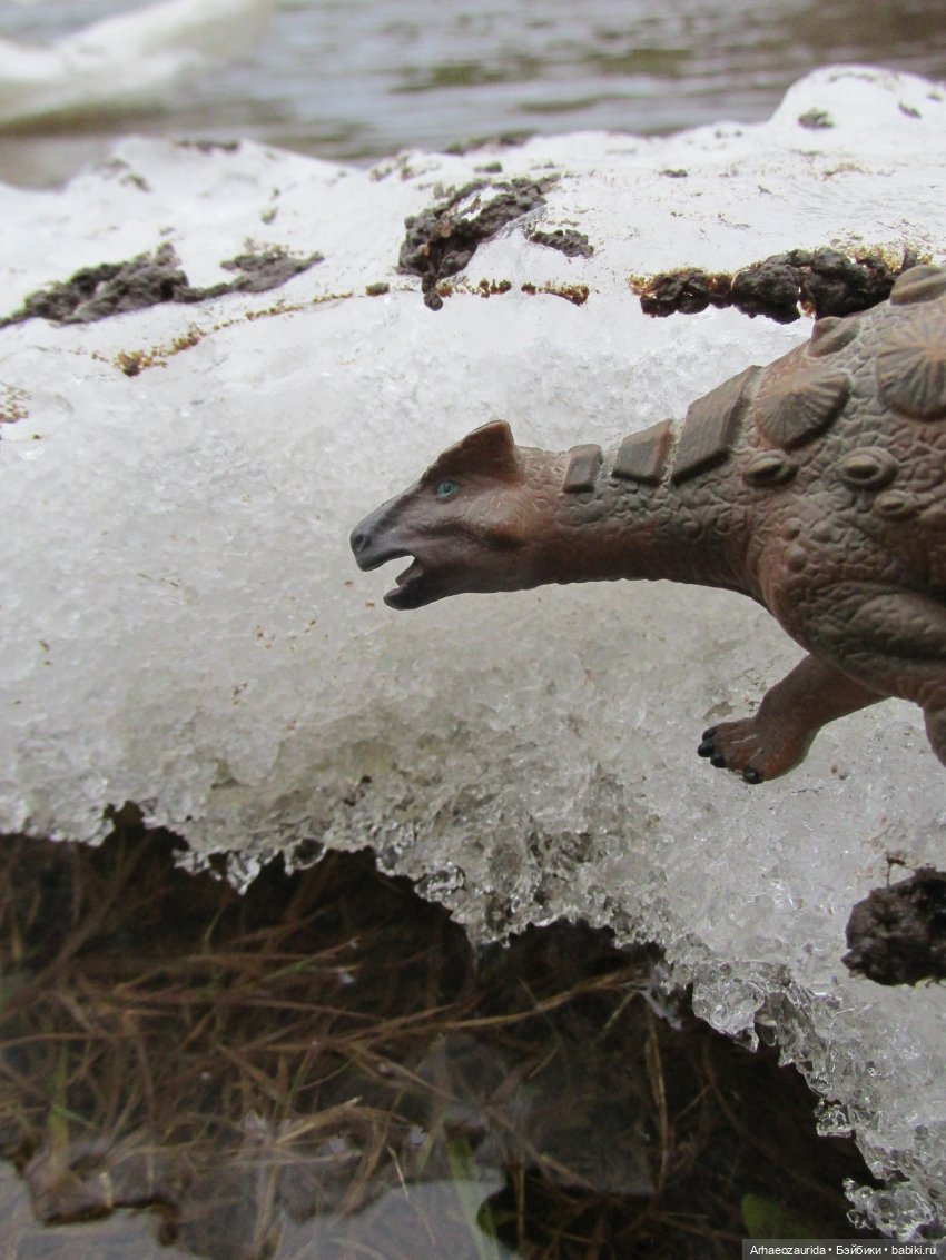 Ящеры у реки: зимнее половодье | Бэйбики Ящеры у реки: зимнее половодье