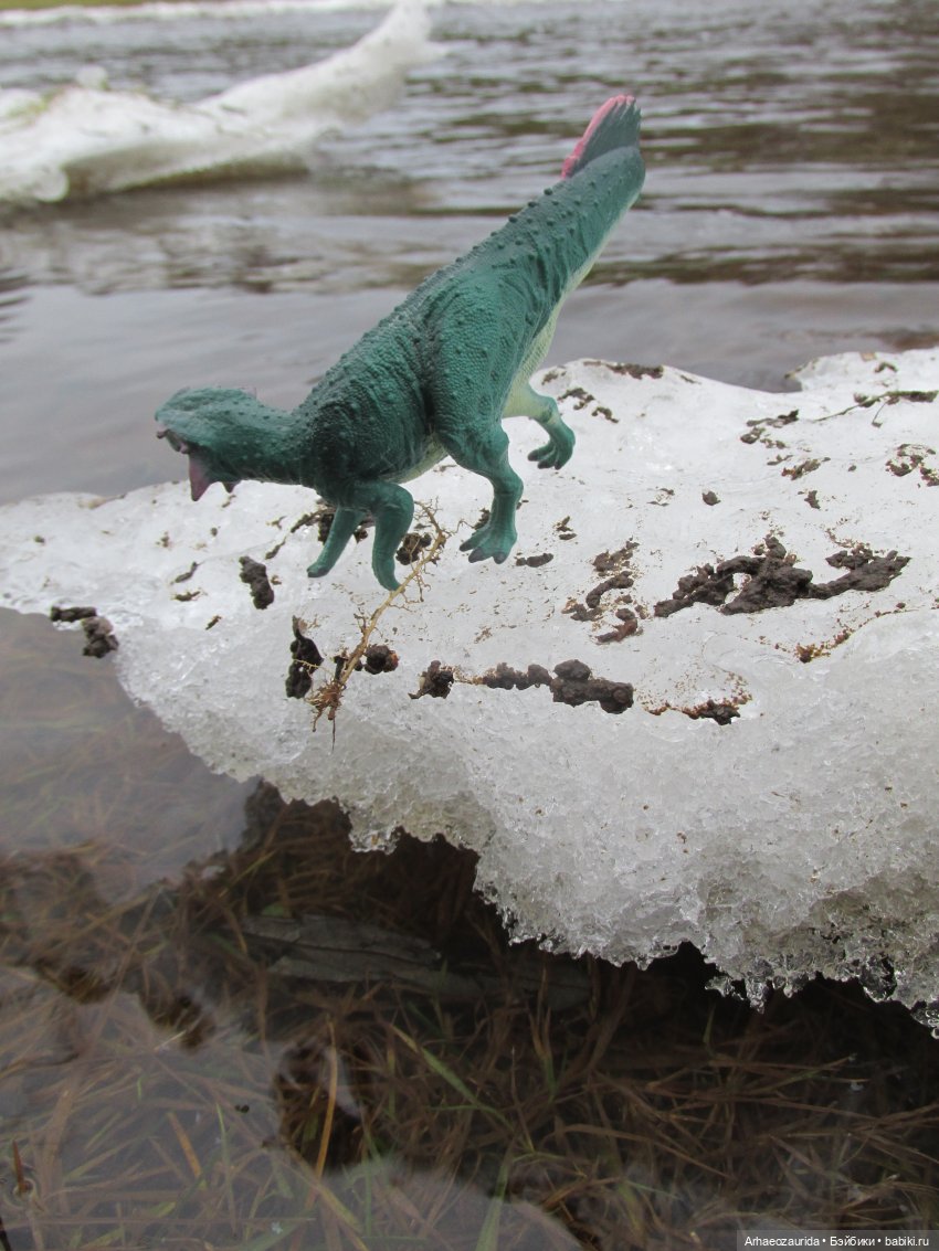 Ящеры у реки: зимнее половодье | Бэйбики Ящеры у реки: зимнее половодье