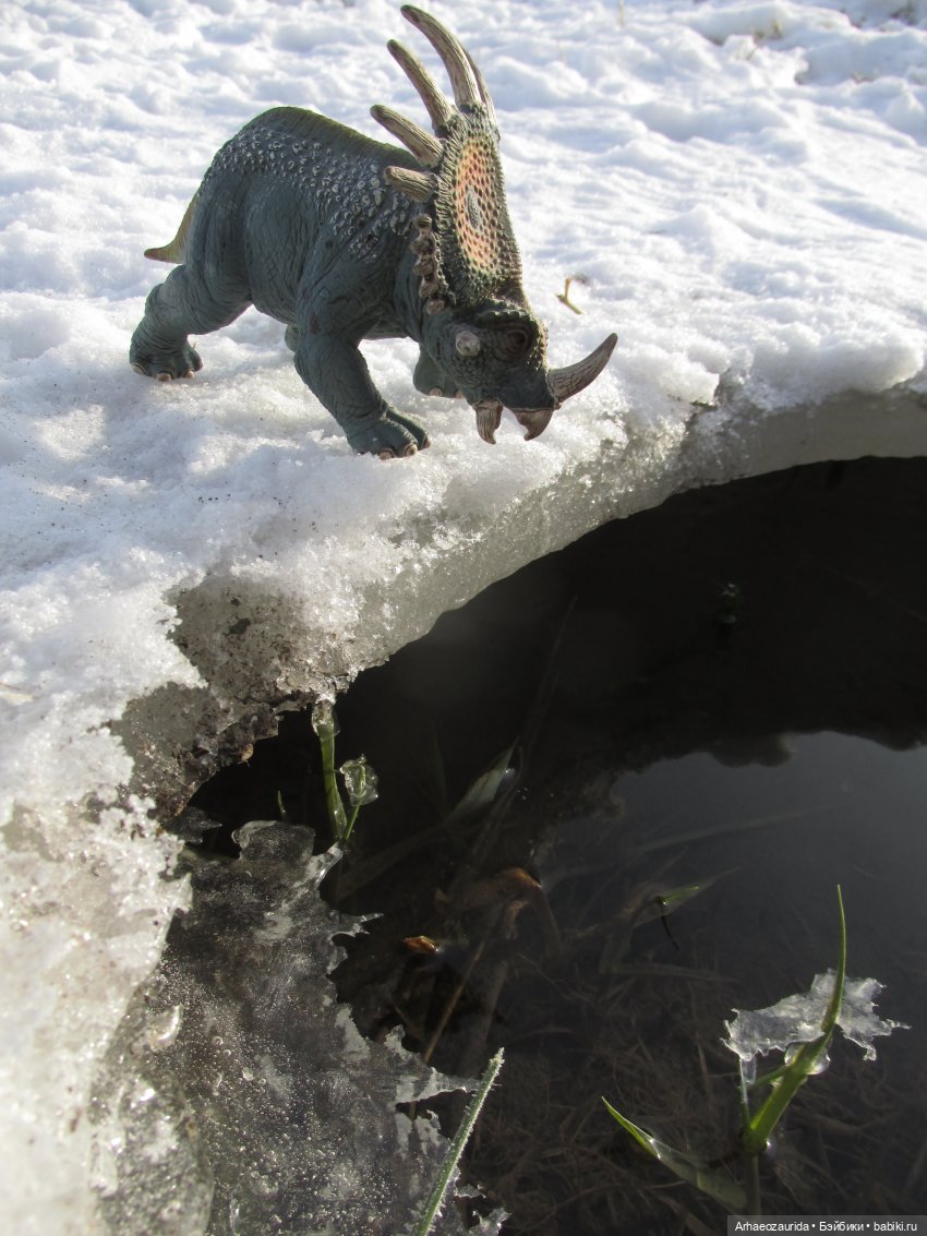 Ящеры у реки: зелёное под белым (фото 5)