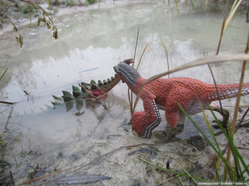 Ящеры в Розовых Скалах: коварная топь