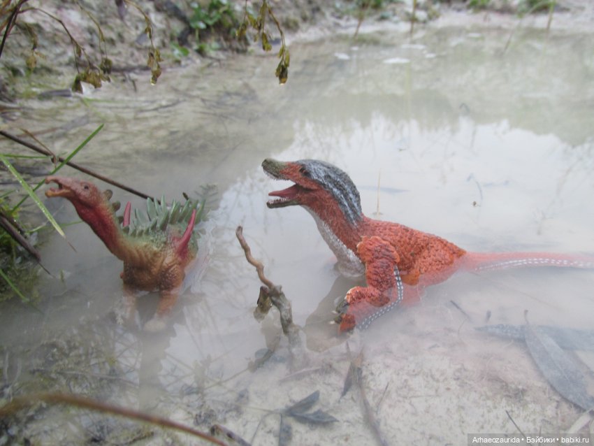Ящеры в Розовых Скалах: коварная топь