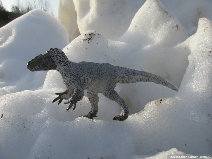 Снежный хищник и формы льда