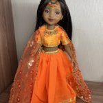 Аутфит восточной/индийской для куклы Руби Ред