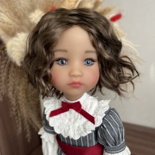 Парик из козочки для кукол Руби Ред