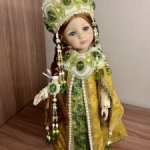 Костюм княжны для кукол Руби Ред