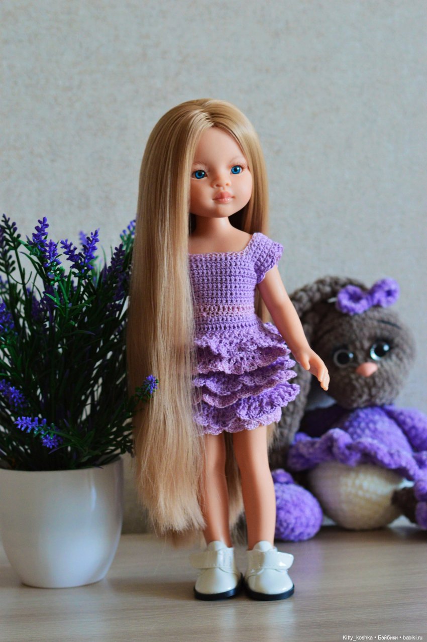 Лавандовое настроение — Куклы Paola Reina (Паола Рейна): новинки (фото 4)