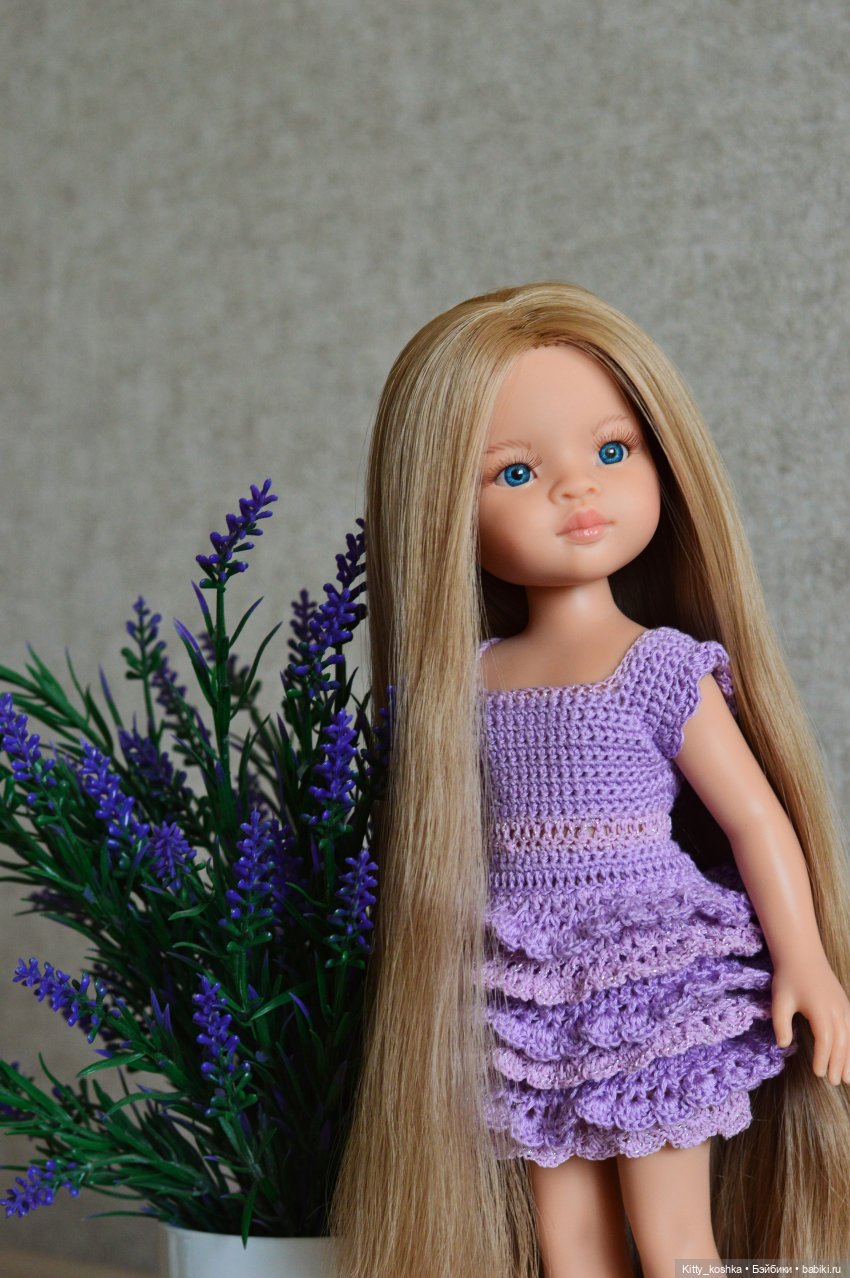 Лавандовое настроение — Куклы Paola Reina (Паола Рейна): новинки (фото 3)