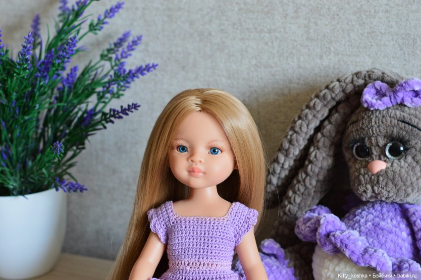 Лавандовое настроение — Куклы Paola Reina (Паола Рейна): новинки (фото 2)