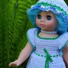 Мальвина 💙 (Эля 15) и ее новый наряд