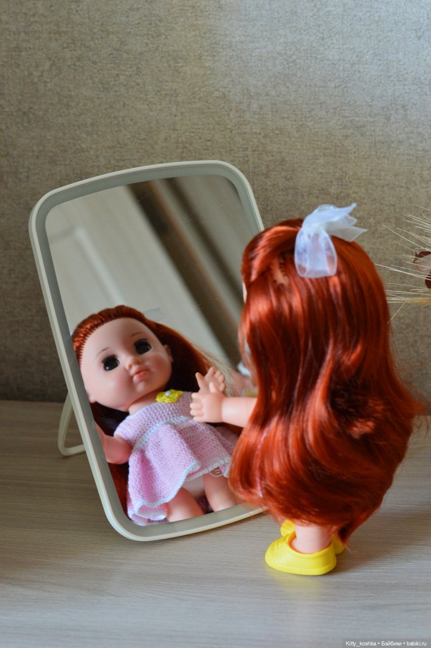 Ася встречает сестричку — Российские куклы Весна (фото 6)