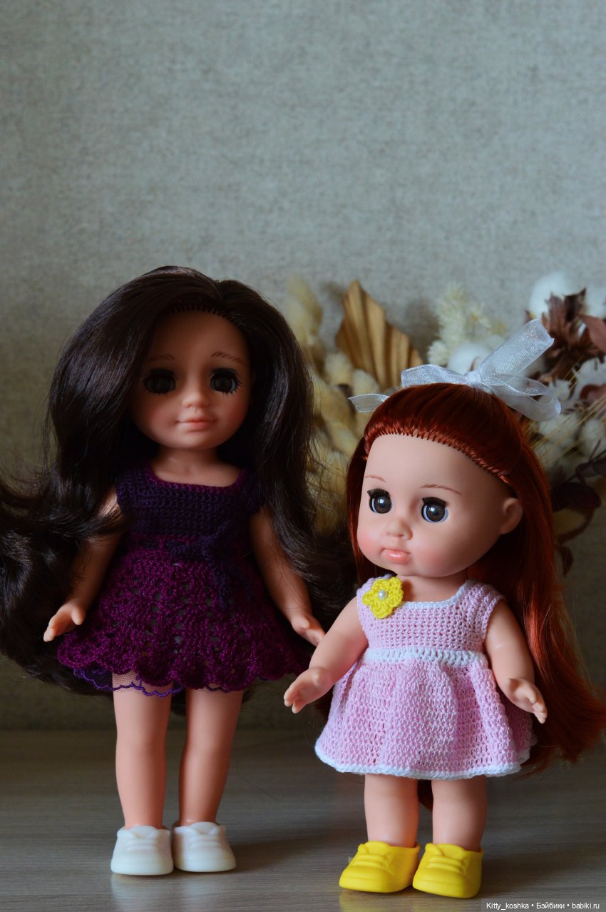 Ася встречает сестричку — Российские куклы Весна (фото 10)