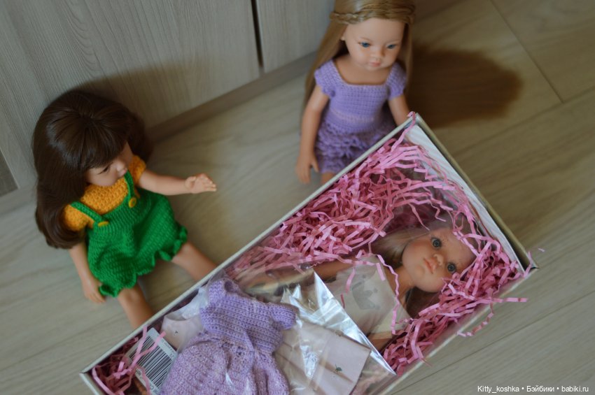 Собираем подарок крестнице с Мией и Ладой