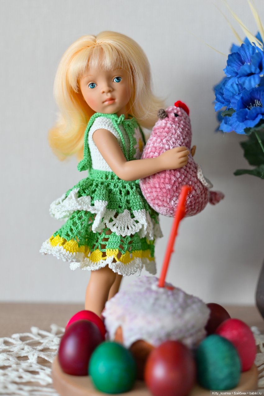Пасхальное настроение — Куклы Sylvia Natterer (Сильвия Наттерер): Gotz (фото 4)
