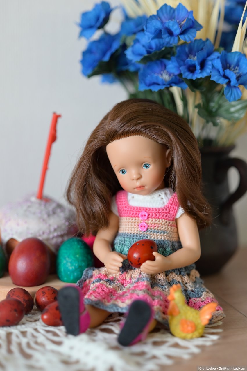Пасхальное настроение — Куклы Sylvia Natterer (Сильвия Наттерер): Gotz (фото 8)