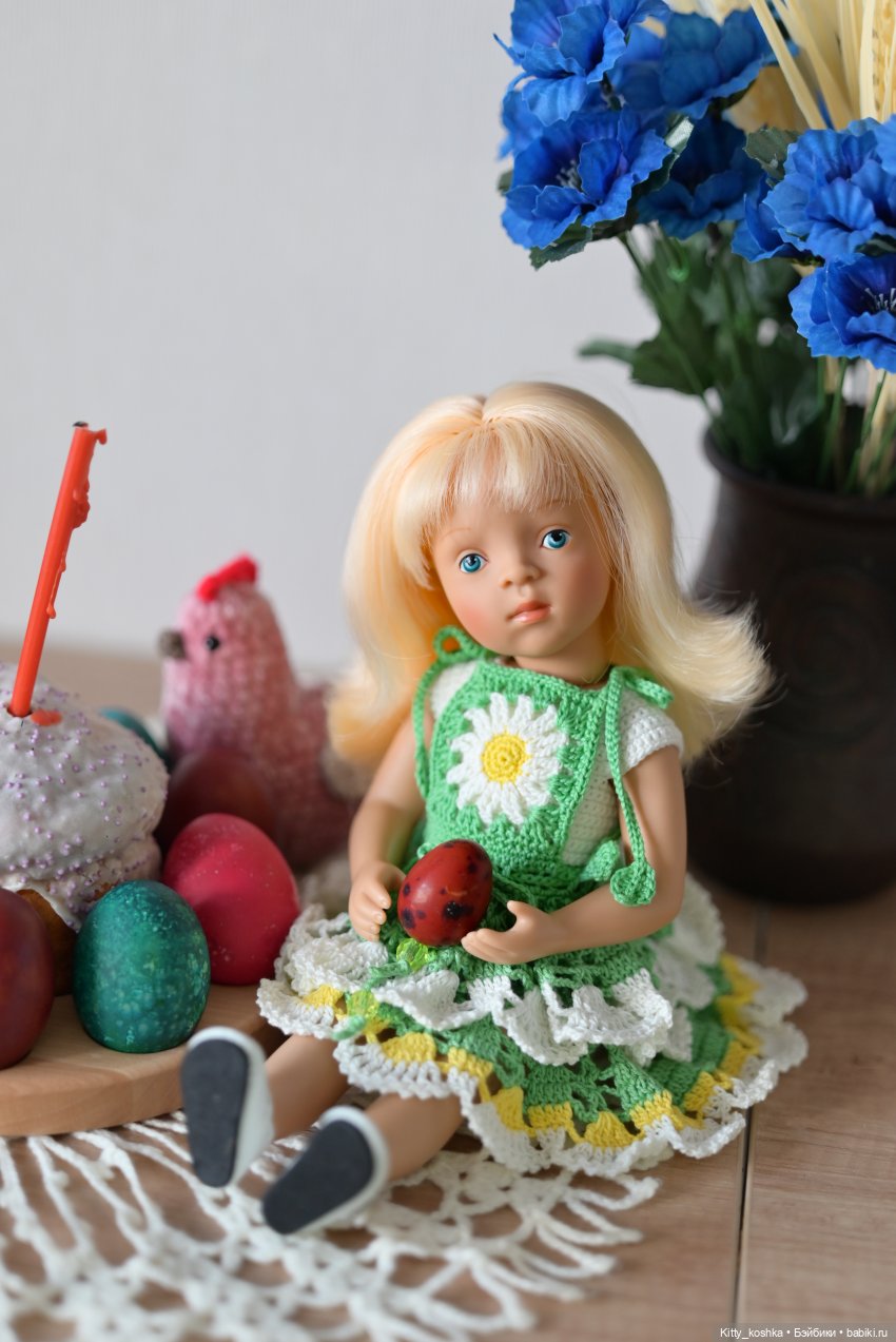 Пасхальное настроение — Куклы Sylvia Natterer (Сильвия Наттерер): Gotz (фото 7)