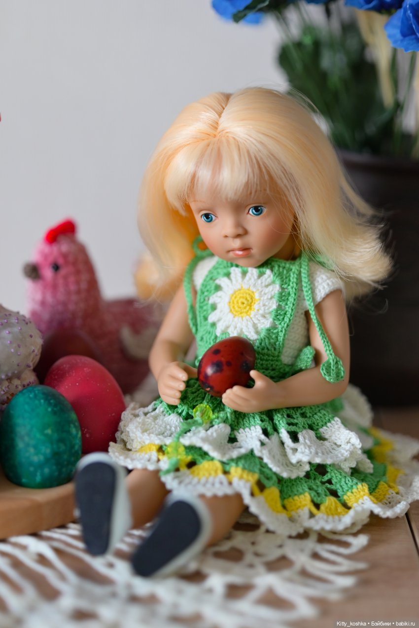 Пасхальное настроение — Куклы Sylvia Natterer (Сильвия Наттерер): Gotz (фото 6)