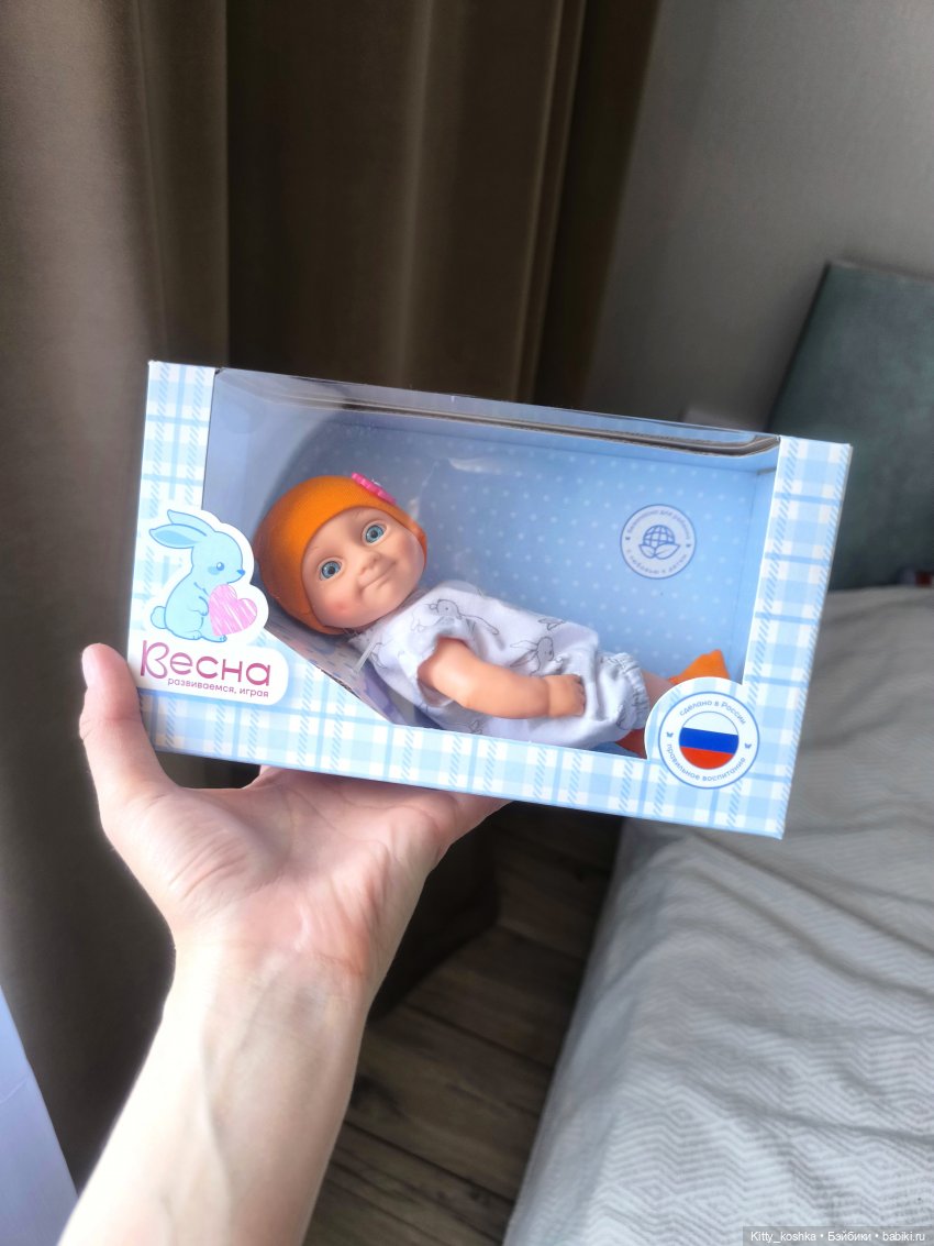 Крошка на ладошке | Бэйбики Крошка на ладошке — Российские куклы Весна