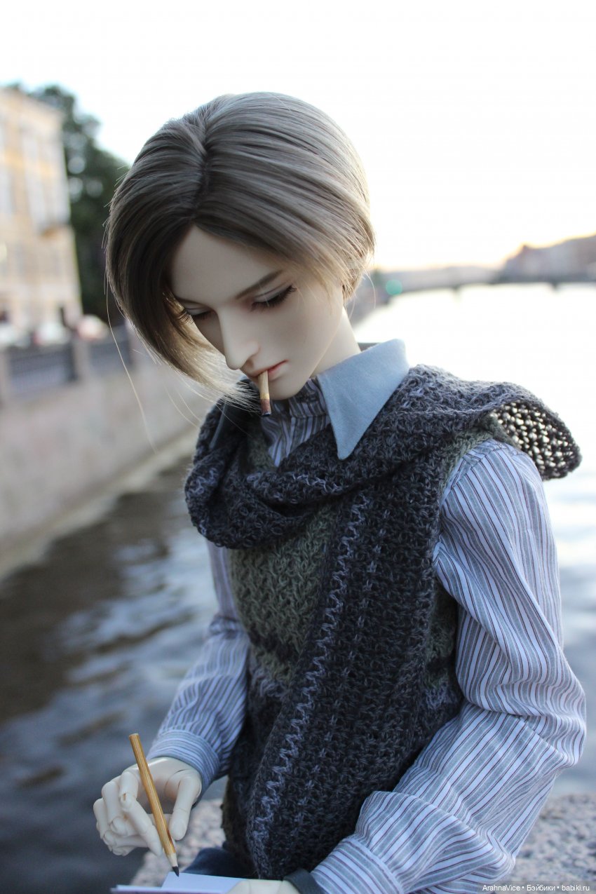 Осенний кофе. Юлиан — Гибридизация кукол BJD (БЖД): пересадка головы (фото 6)