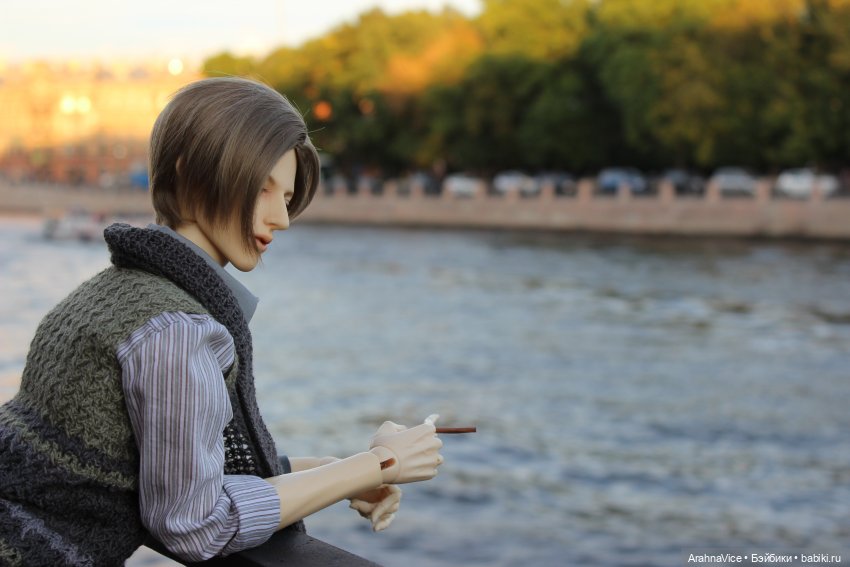 Осенний кофе. Юлиан — Гибридизация кукол BJD (БЖД): пересадка головы (фото 3)