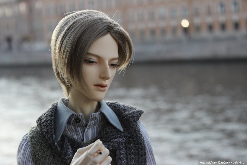Осенний кофе. Юлиан — Гибридизация кукол BJD (БЖД): пересадка головы (фото 5)