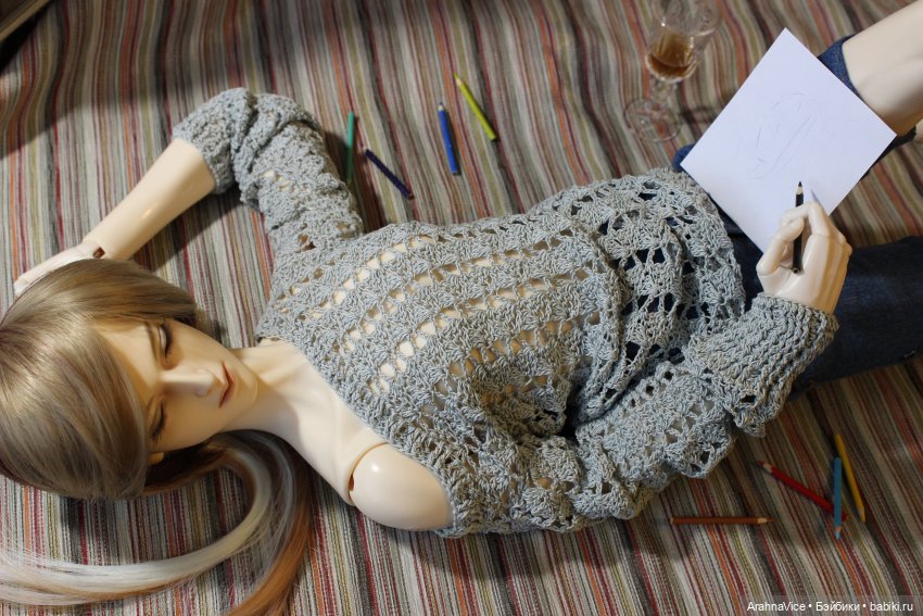 Осенний кофе. Юлиан — Гибридизация кукол BJD (БЖД): пересадка головы (фото 4)