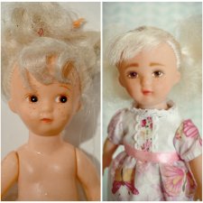 Ещё одна реанимированная девчуля, работа 2015 года.