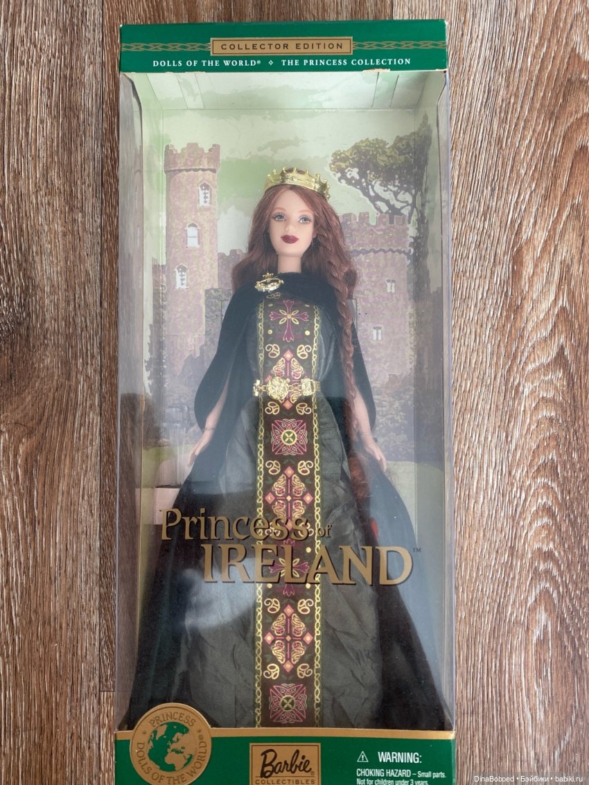 Часть 18. Про Барби. Кукла 20. Жемчужина моей коллекции. Принцесса Ирландии (фото 3)