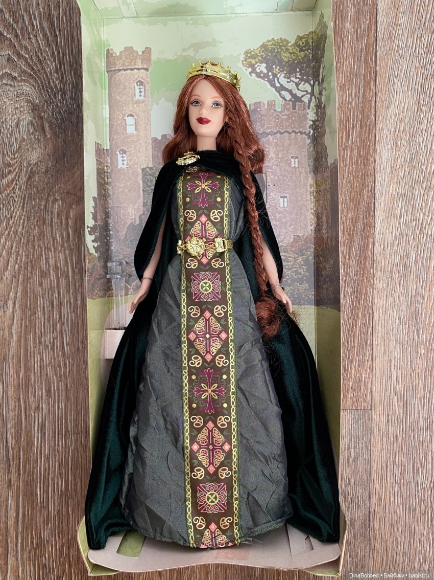 Часть 18. Про Барби. Кукла 20. Жемчужина моей коллекции. Принцесса Ирландии (фото 4)