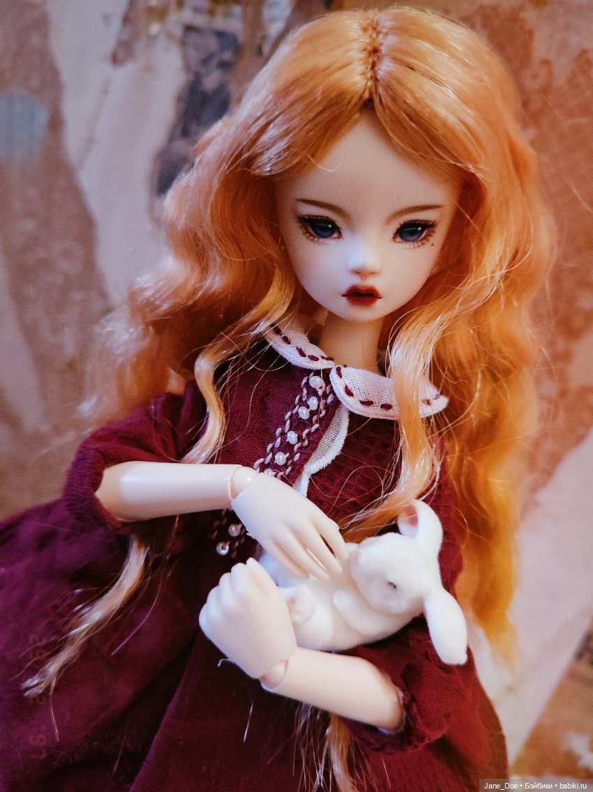 Алесса и белый кролик — Гибриды шарнирных кукол (не БЖД): подбор тела