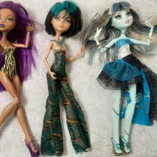 Монстр хай и их волосы